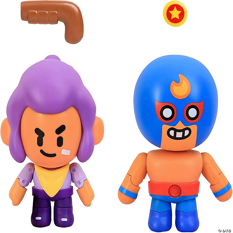 PMI Brawl Stars Action Figure | Crow Figure | 4.5-Inch-Tall Collectibles |  Brawl Stars Toy Figurine| Ofically Licensed Toys, Supercell, Gift for Video
