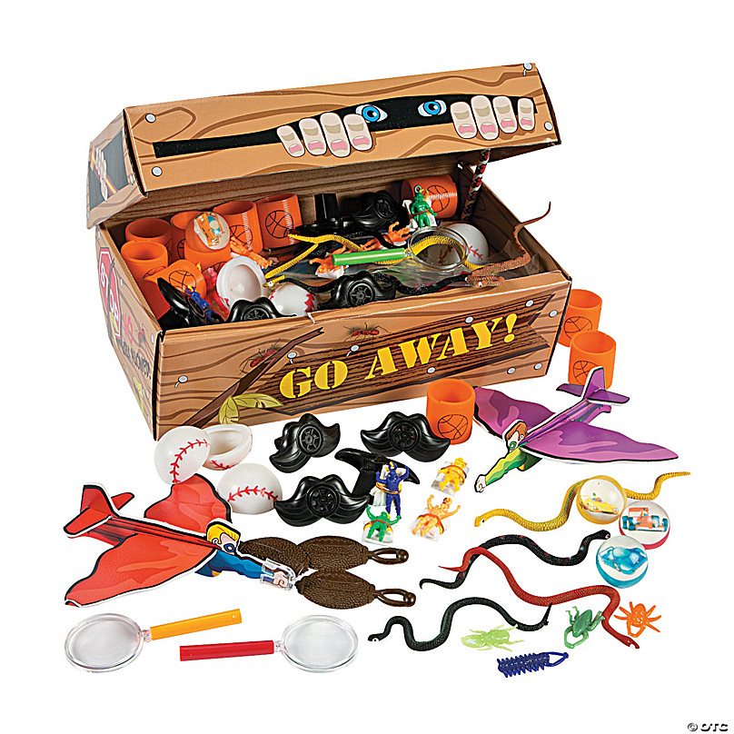 Bulk 100 Treasure Chest With Toy Assortment Oriental, 60% OFF