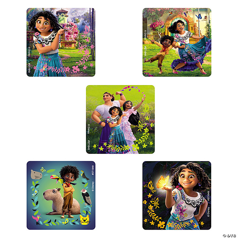 Free Encanto Stickers – Once Upon a Theme Park