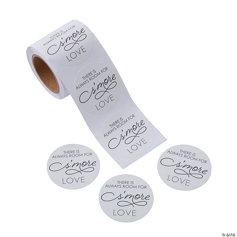 Oriental Trading : Customer Reviews : Bulk 80 Pc. Personalized Two Hearts  Favor Stickers