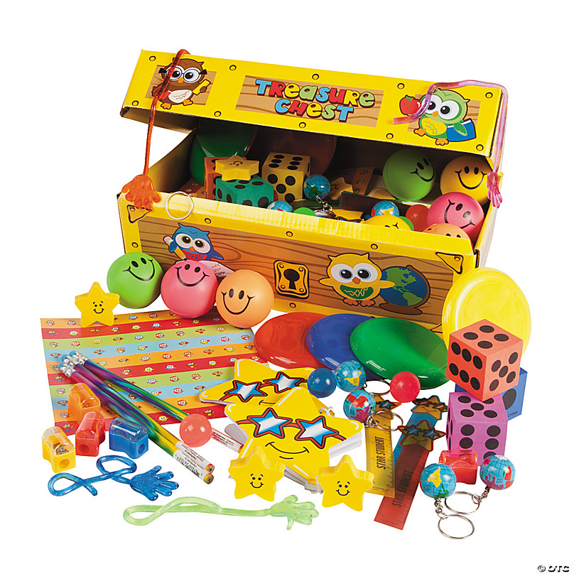 School Treasure Chest Assortment 100pc - Toys - 100 Pieces