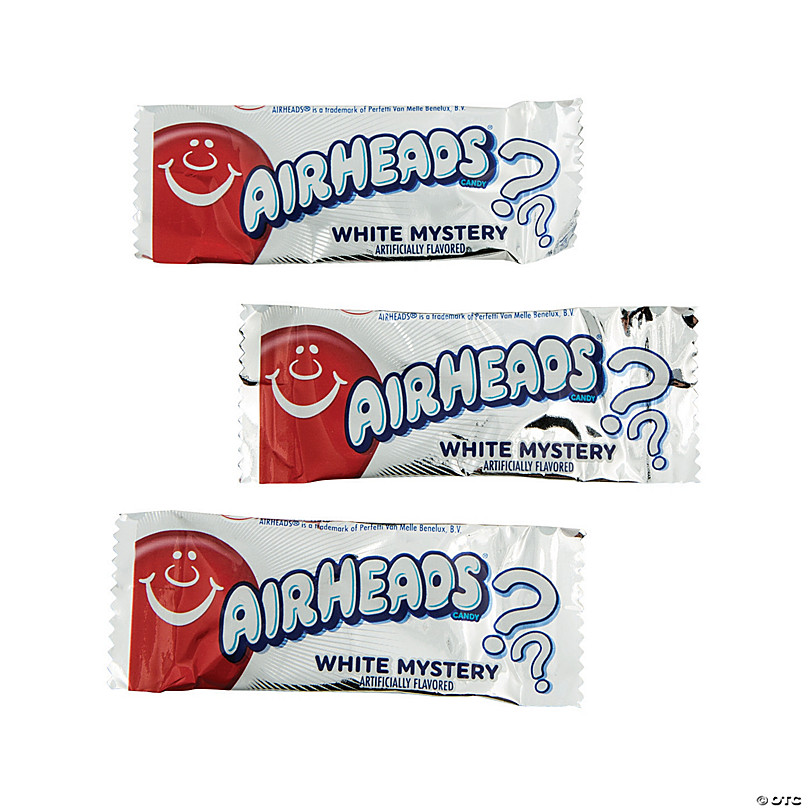 Bulk 1000 Pc. AirHeads<sup>®</sup> White Mystery Flavor Mini Bars Chewy  Candy