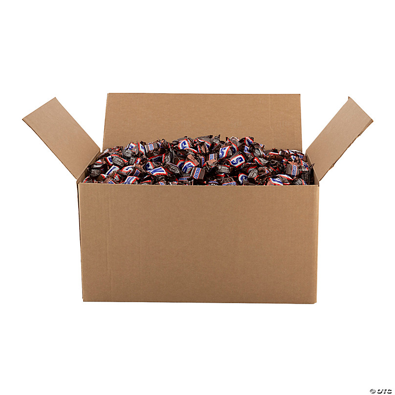 1000 PC Bulk Snickers Miniature Chocolate Candy Bars