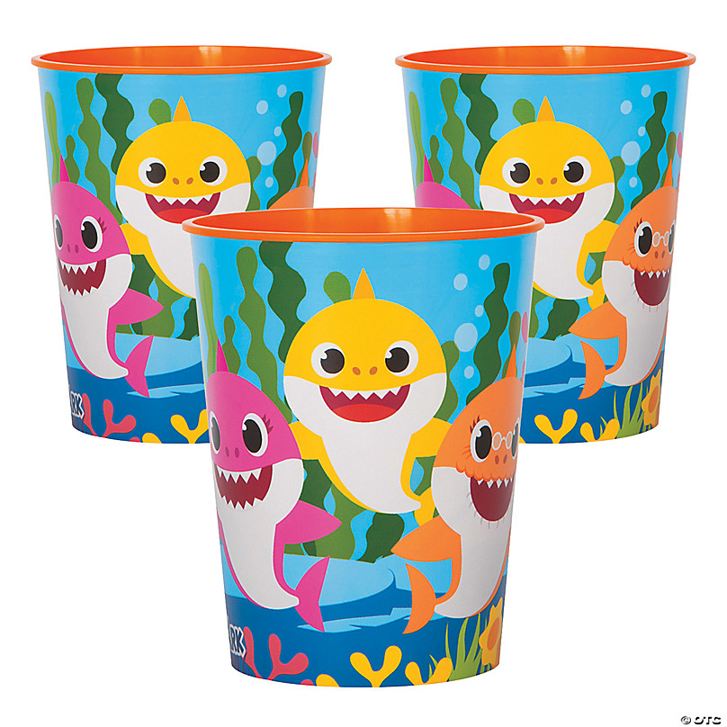Creative Kids Baby Shark Decorate Your Own Water Bottle BPA Free Age 3+