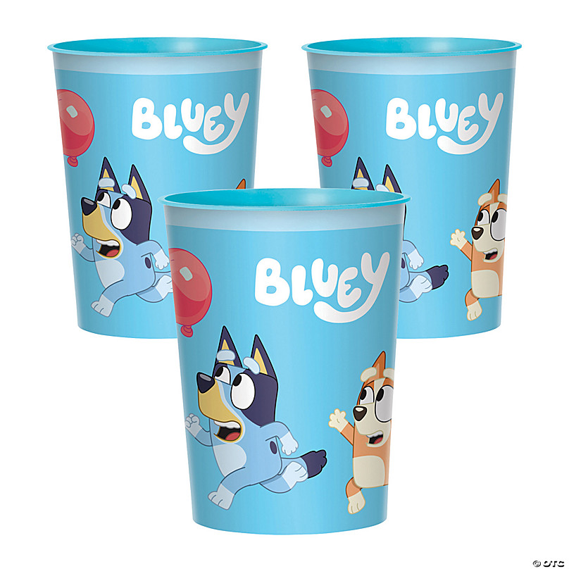 Bluey Birthday Cups Bluey Party Cups Bluey Birthday Supplies Bluey Tumblers  Bluey Theme Cups Bluey Party Favors 