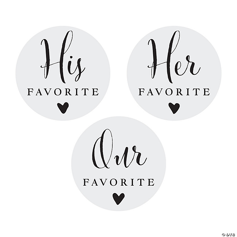 His Hers Stickers for Sale