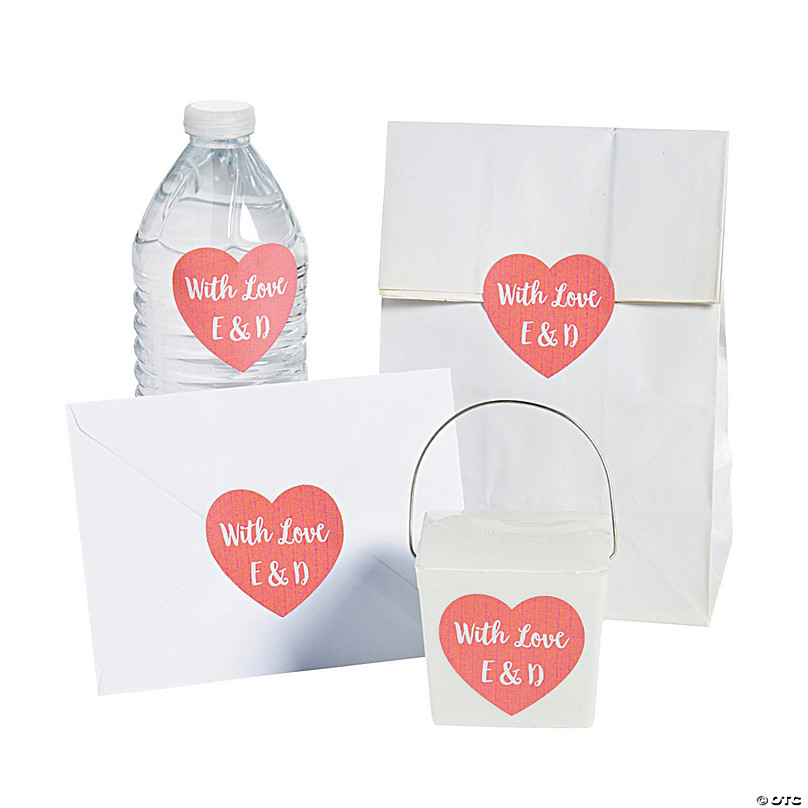 We'd Love To Sell Your Home Heart Shape Stickers
