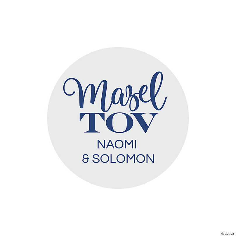 Personalized Mazel Tov Mint Tins