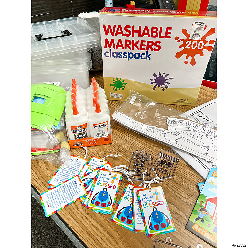 Washable Marker 8-Color Classpack