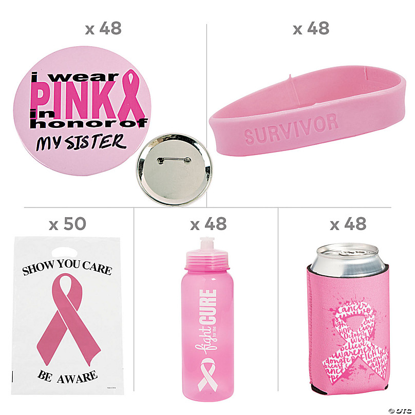 Wholesale Breast Cancer Pink Awareness Ribbon Making Materials