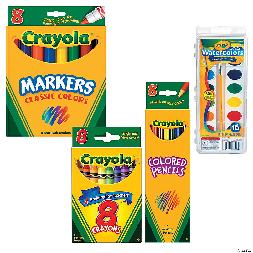 Bulk 300 Pc. Crayola® No Share Supplies Kit for 12