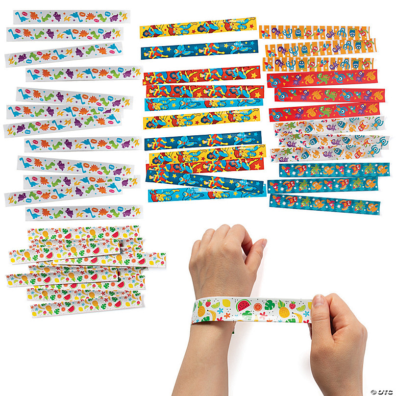 Bulk 48 Pc. Glitter Jelly Bracelets