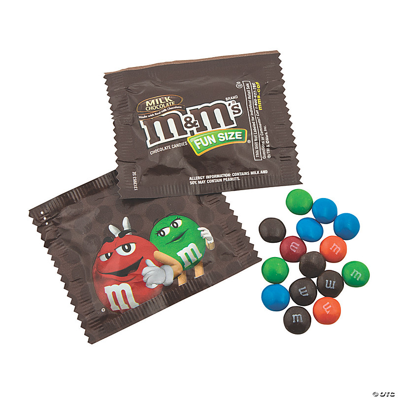 M&M'S Chocolate Candy Assorted Fun Size Bulk Candy Bucket, 159