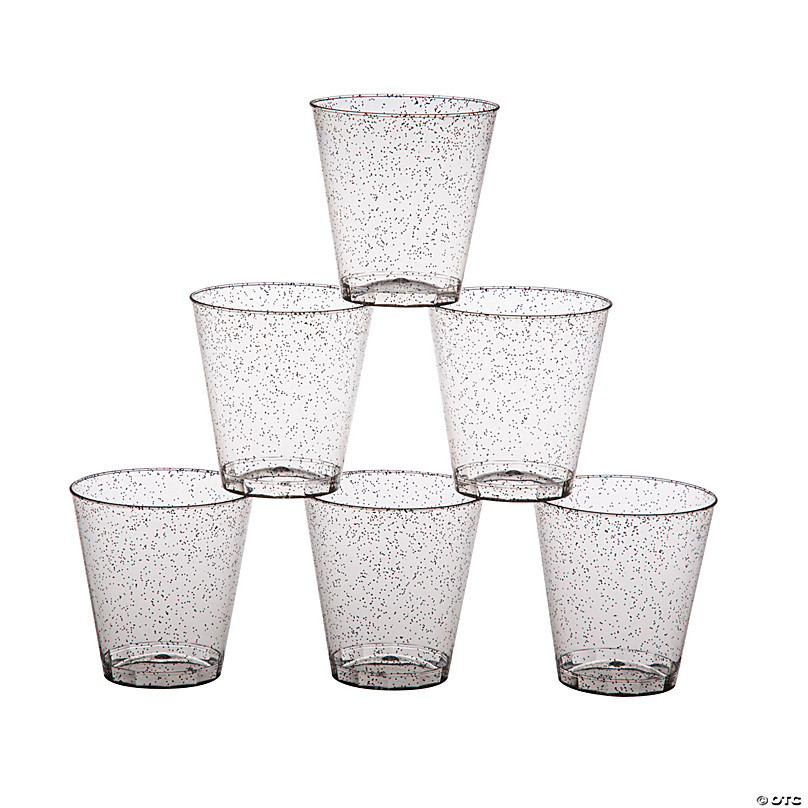 Smarty Had A Party 12 oz. Black Round Disposable Plastic Tumblers (240 Cups)
