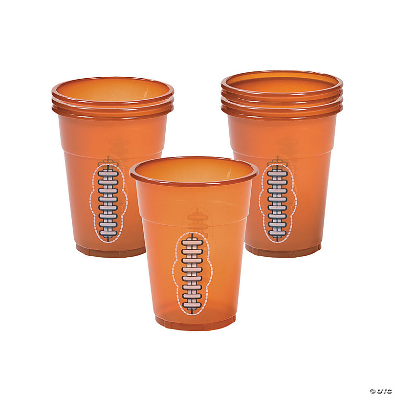 Sports Themed Plastic and Paper Cups