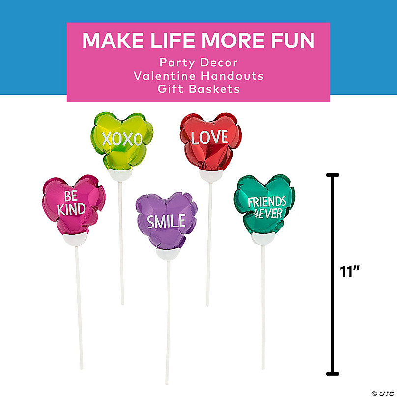 Wack-A-Pack Valentine's Day Self-Inflating Balloons (4 CT)