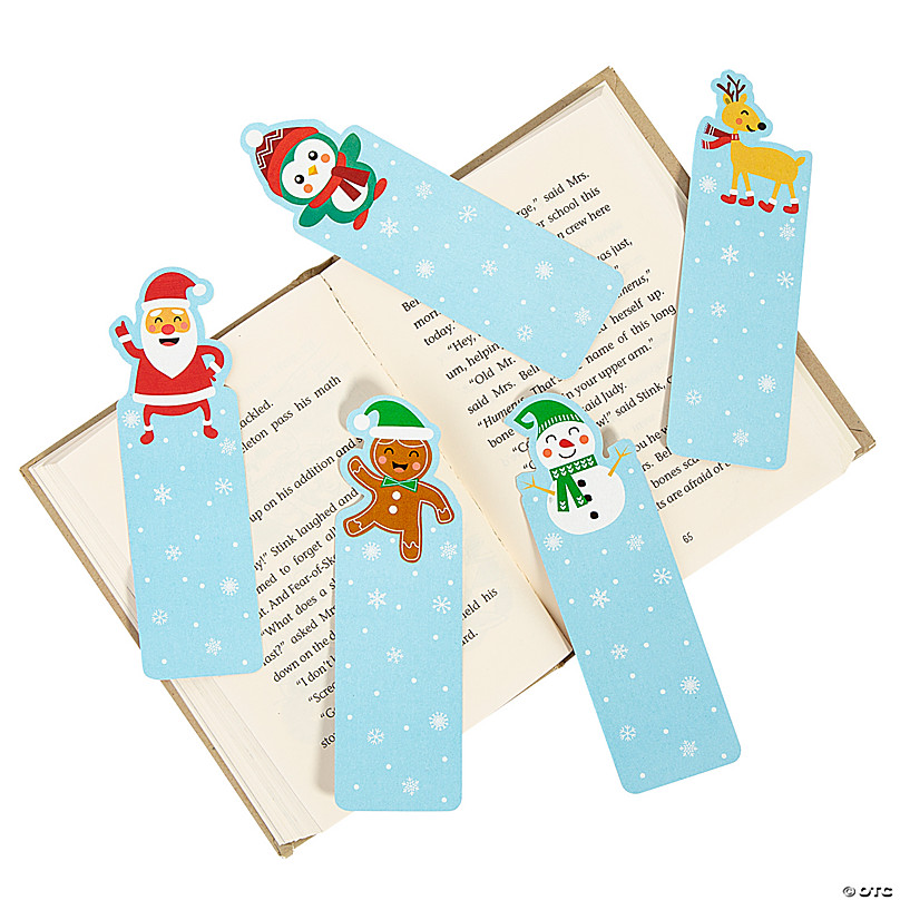 Holiday Stencil Bookmarks, Christmas, Stationery, 144 Pieces, 13957043