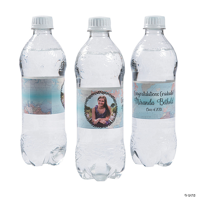 Graduation Water Bottle Labels