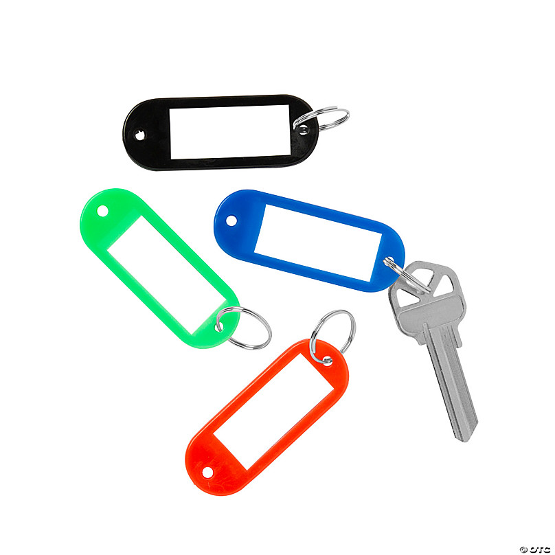 Shop for and Buy Key Identifier Tag Plastic Keytag with Split Key Ring -  Bulk Pack 50 to a Bag at . Large selection and bulk discounts  available.