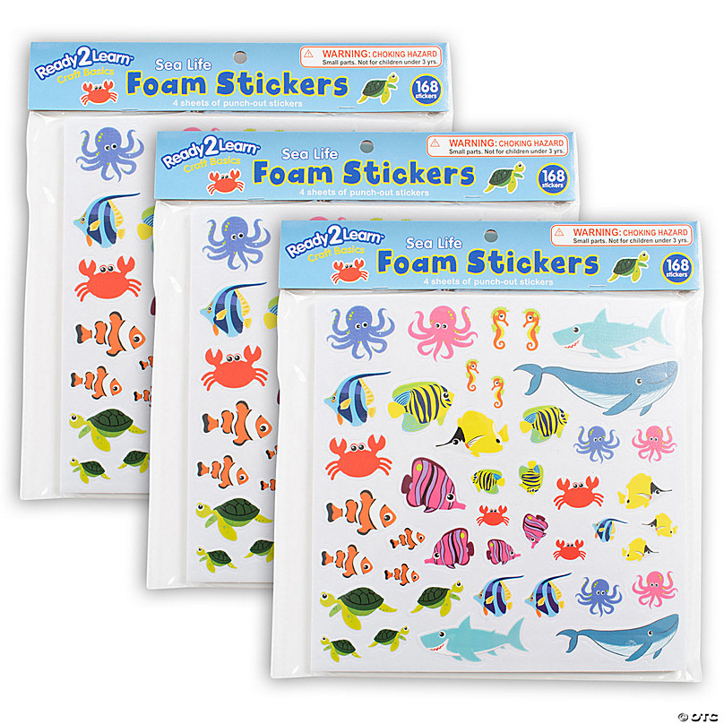 Carson Dellosa Education Happy Place Motivators Motivational Stickers, 72 per Pack, 12 Packs