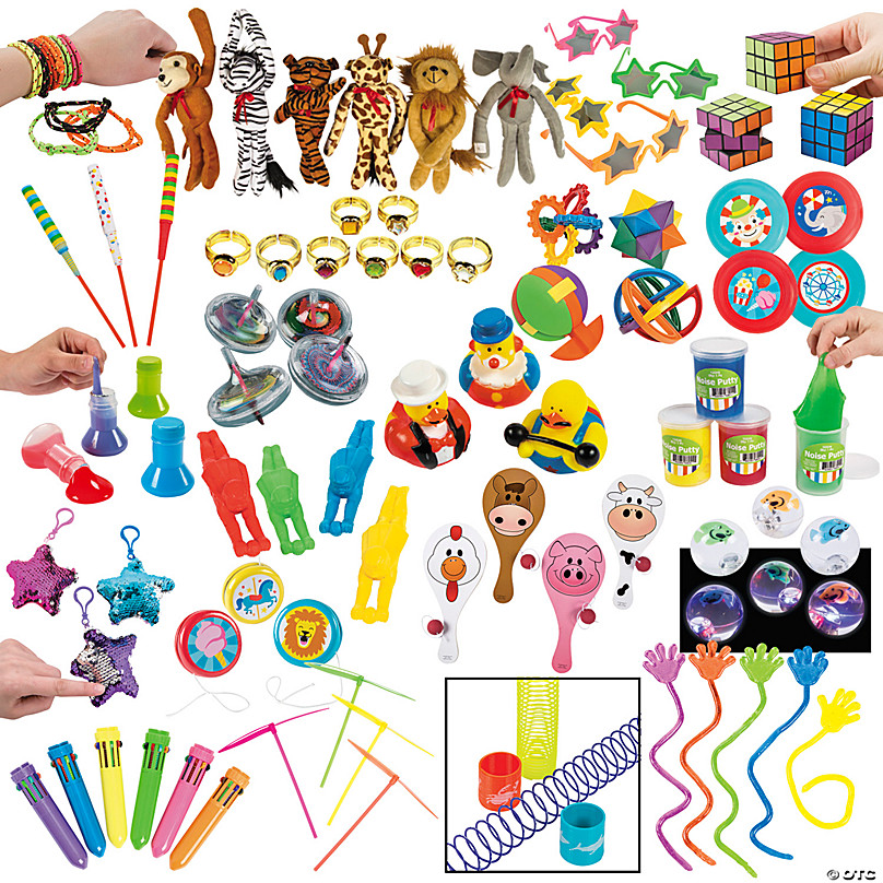 Carnival Prizes - Bulk Carnival Toys and Stuffed Animals - Kids Love Them!