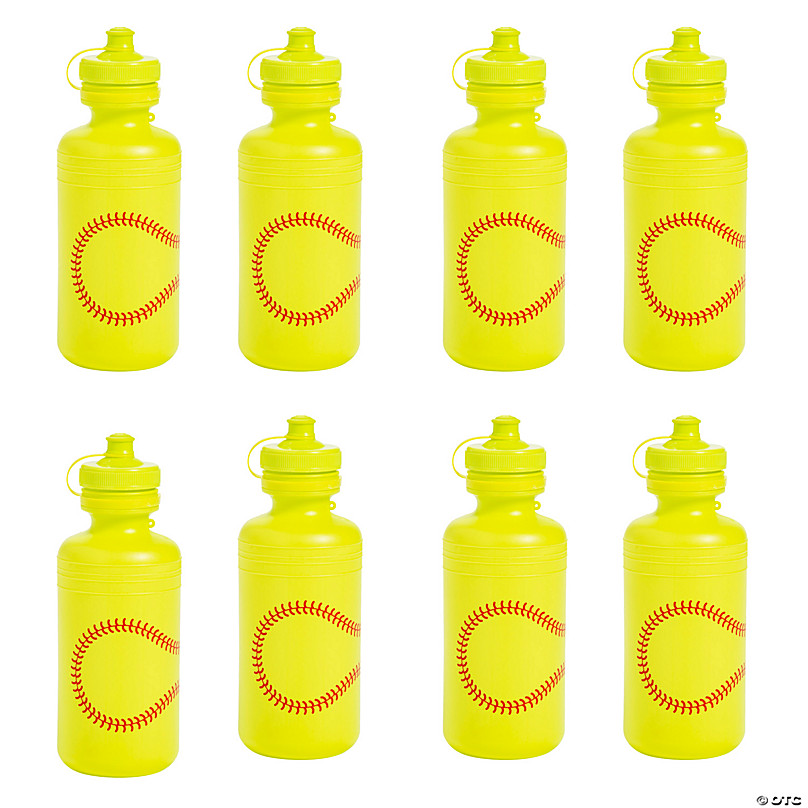 Bulk 60 Ct. Neon Plastic Water Bottles