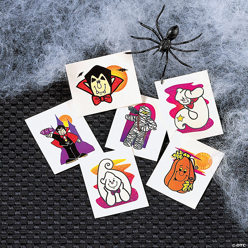 Bulk Classic Halloween Stickers - 300 Pc.