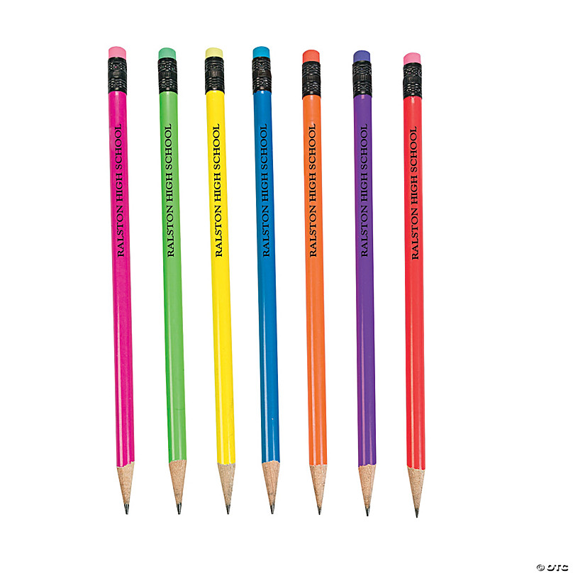 Fun Express Personalized Neon Color Pencils - Pack of 72 - Elevate Your  Writing with Style and Precision - Quality and Affordability, Sturdy