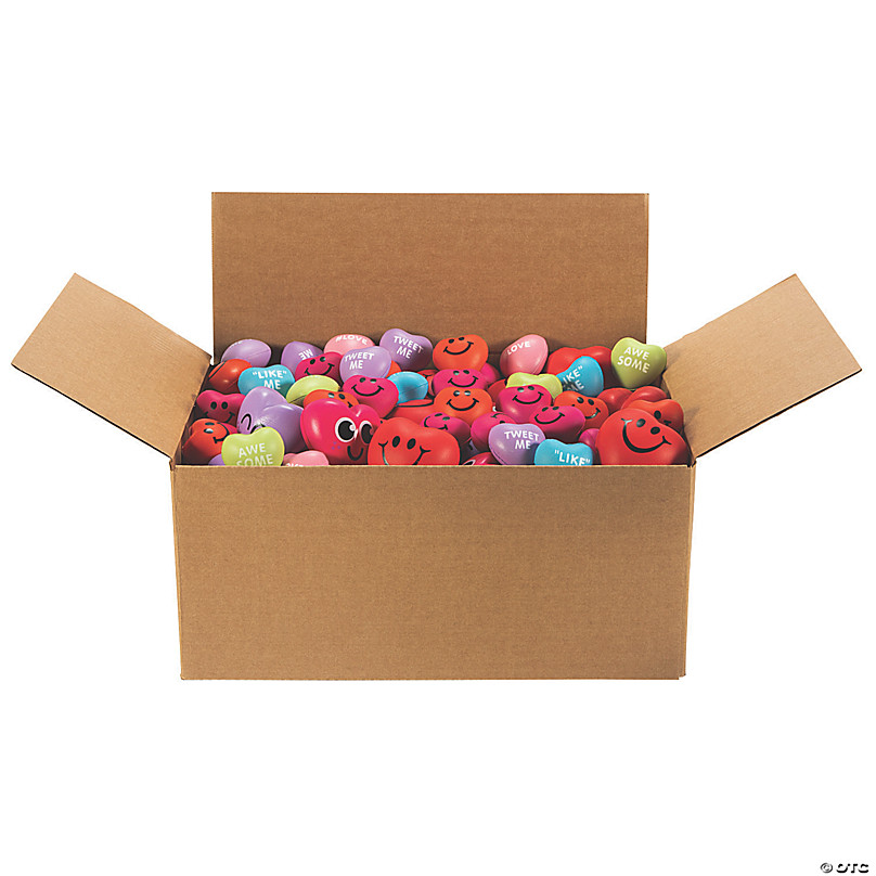 Bulk 72 Pc. Valentine Stress Toy Assortment Assorted Colors - Yahoo Shopping