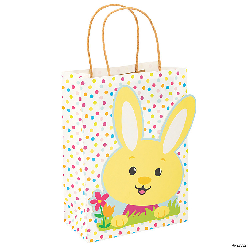 Gift bags Easter Bunny and Bee carrier bags 10 piece paper bags 