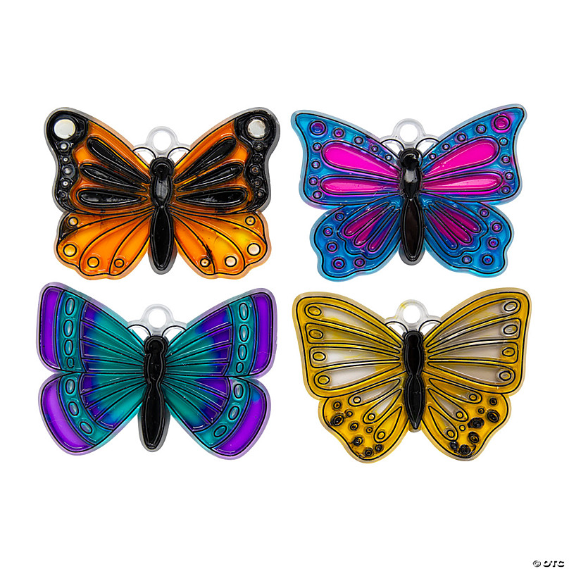  New 8 Oriental Colorful Butterfly Butterflies Themed