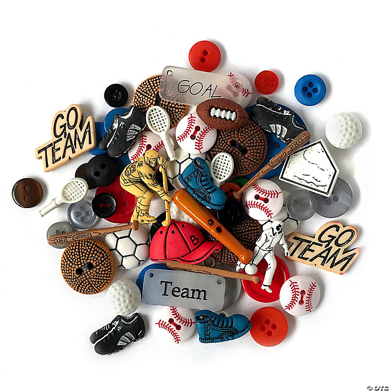 Buttons Galore and More 50+ Novelty Buttons for Sewing and Crafts School Theme Buttons