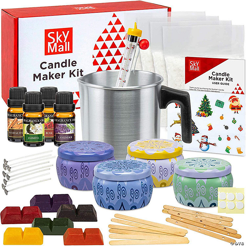 Complete Soy Candle Making Kit DIY Beginners Adults Kids - Wax, Scents,  Dyes