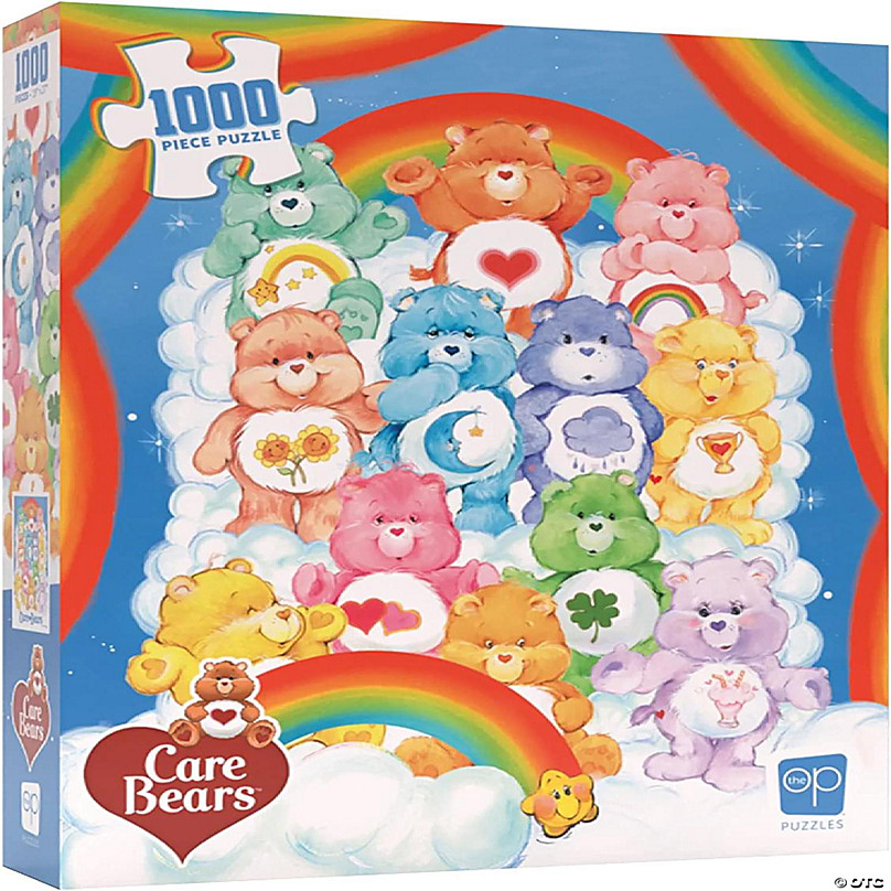 Care Bears 40th Anniversary Collage 1000 Piece Jigsaw Puzzle