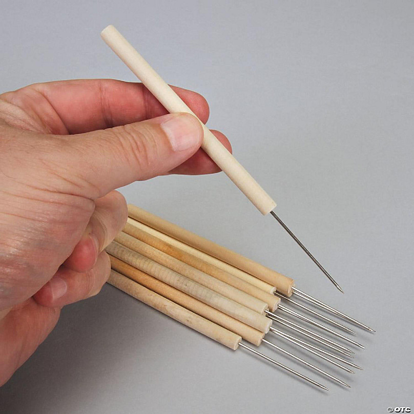 Ginger 10 Inch Single Point Needles: Laurel Hill Exotic Wood Fiber Arts  Tools