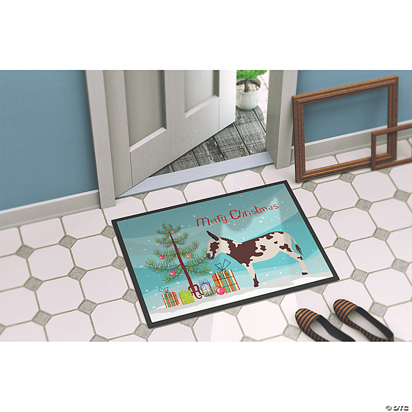 Carolines Treasures Winter Holiday Maltese Indoor or Outdoor Mat 24