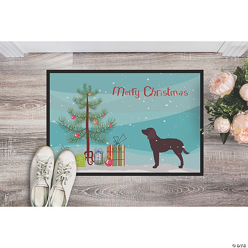 Carolines Treasures Winter Holiday Maltese Indoor or Outdoor Mat 24