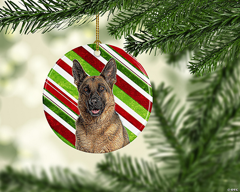 FOCO Syracuse Orange German Shepherd Ornament