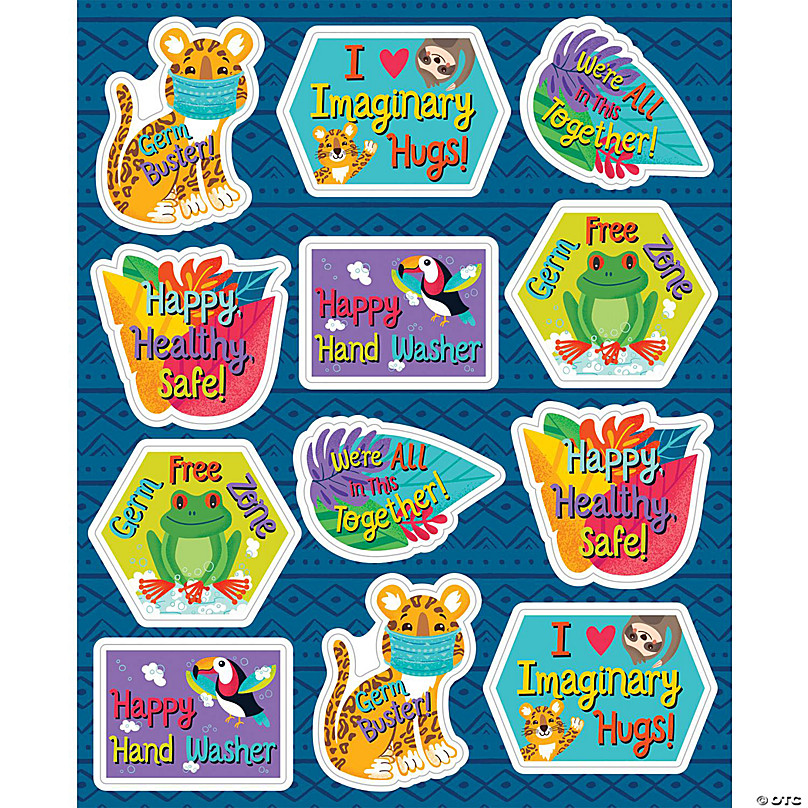 Bulk 24 Pc. Superhero Super Stickers