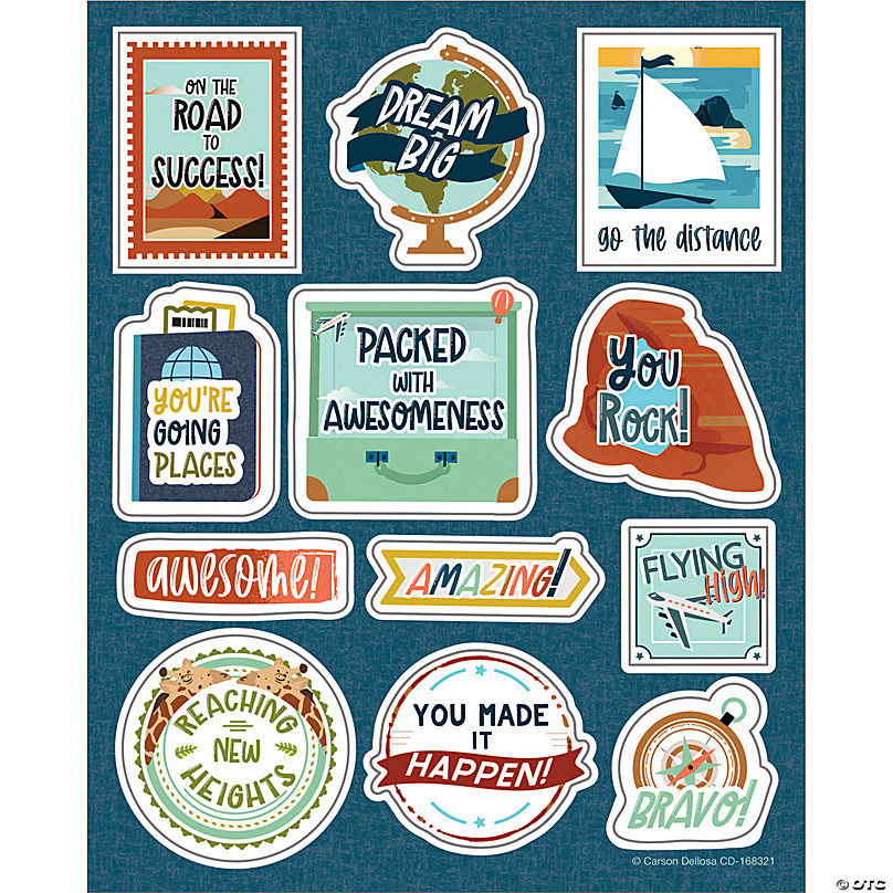 Carson Dellosa Celebrate Learning Motivational Stickers