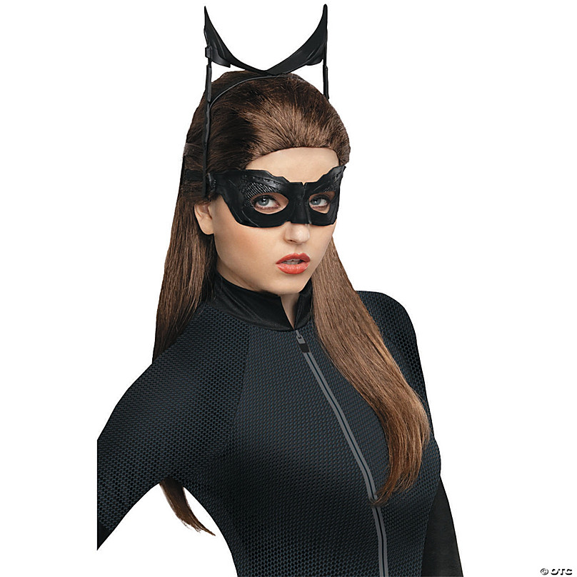 Child CATWOMAN Girls Batman Dark Knight Fancy Dress Costume Mask Cat Woman  Girls
