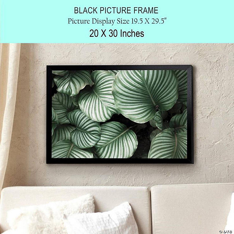 20 x 30 black poster frame