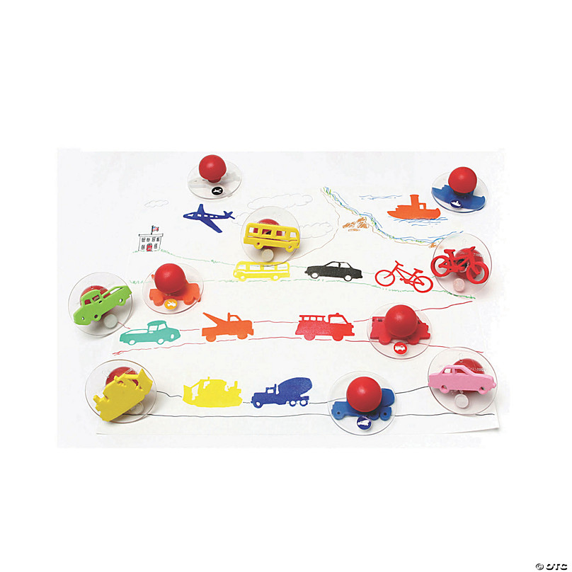 Center Enterprises® Ready2Learn™ Giant Stampers, Transportation Set 1, 20  count