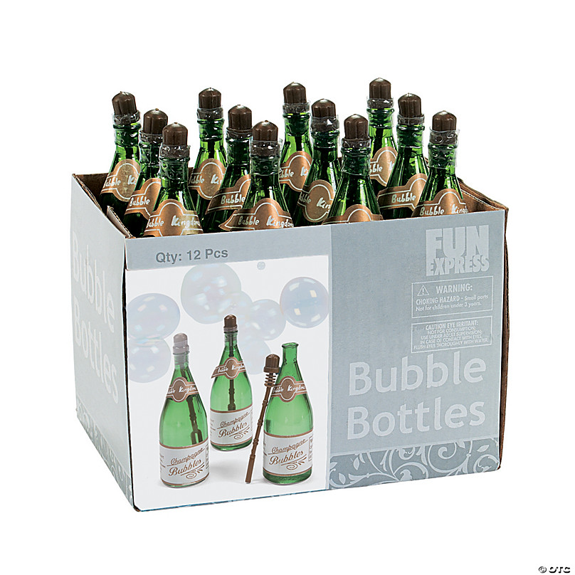 2/10pcs Champagne Bottles Bubbles Wedding Party Favors Romantic Decoration A6D9 