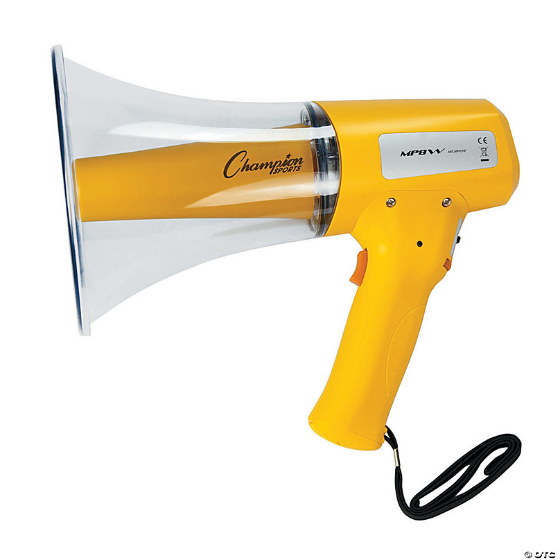 Champion Sports Megaphone, 800 yd Range | Oriental Trading