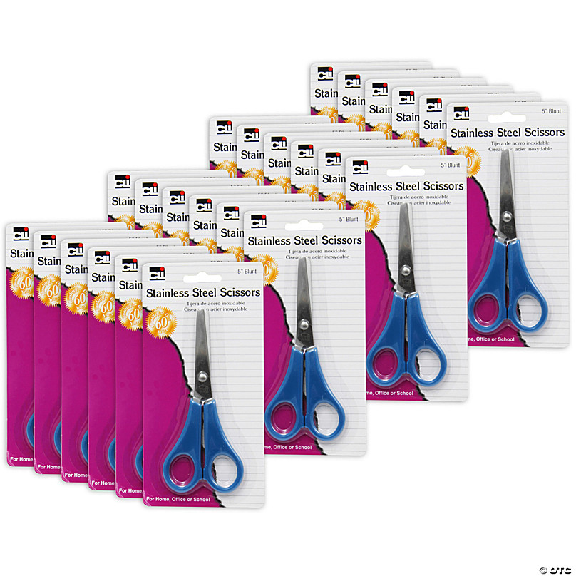 Fiskars Scissors For Kids Grades PreK 2nd 5 Blunt Pack Of 12