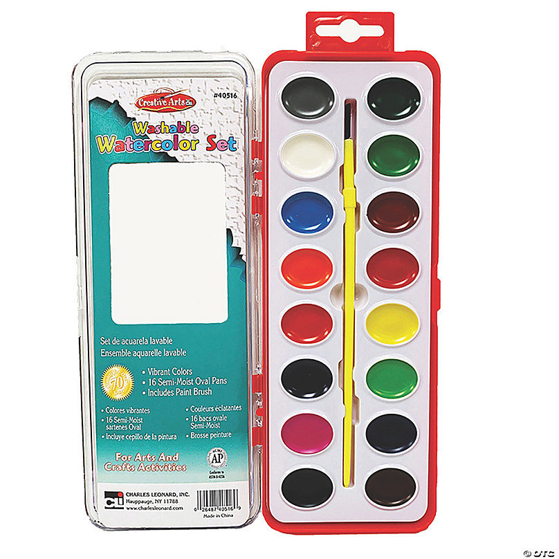 Crayola® Washable Assorted Watercolor Paint Tray | Oriental Trading