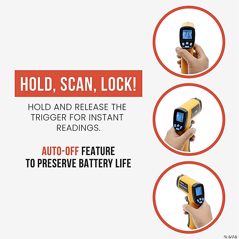 Infrared Thermometer Gun Non-human Temperature Infrared Laser Gun