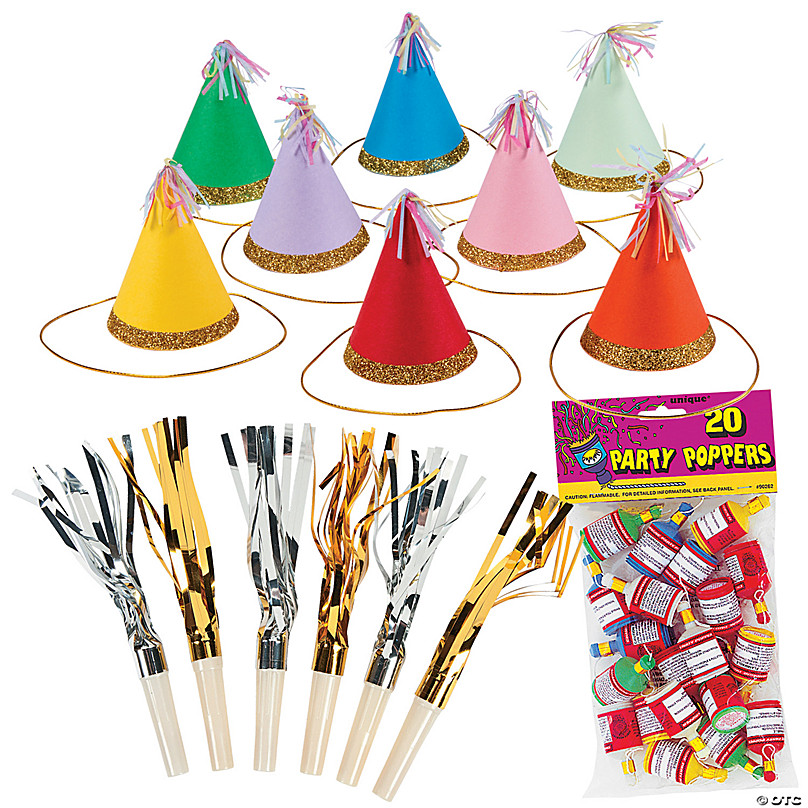 Details about   Party Popper Refills 6 Confetti Pops each 48 confetti pops 2 pkgs Party Fun 
