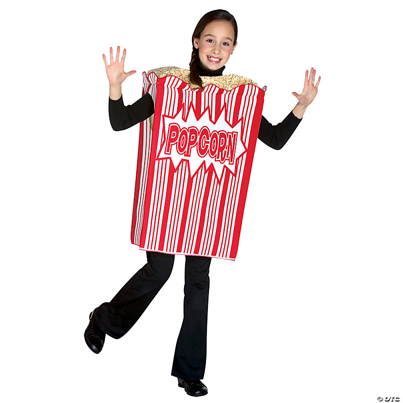 Child's Movie Night Popcorn Costume